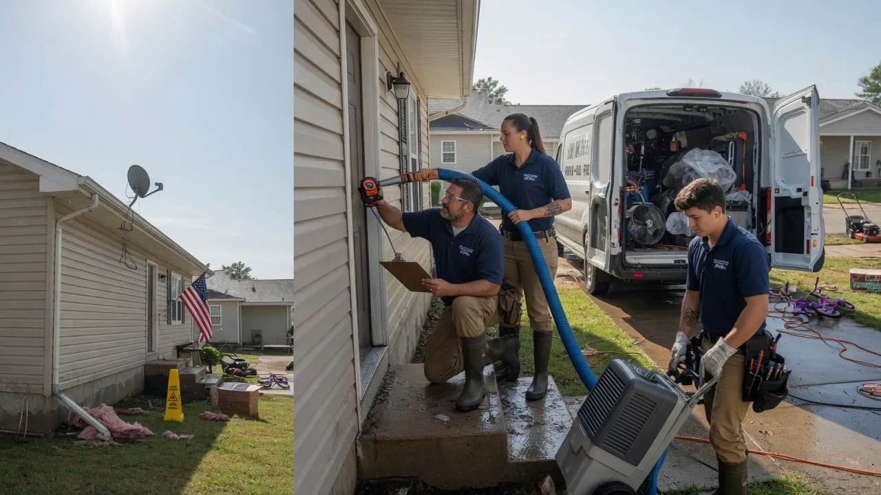 Ceiling Water Damage Restoration in Bradford, IL near me